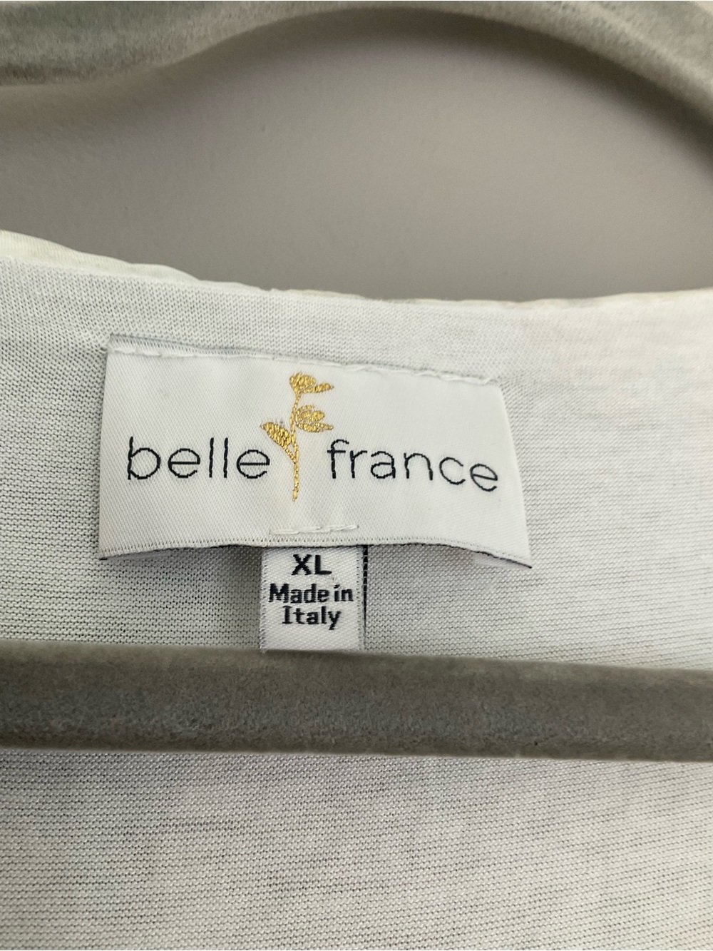 belle france, White, Colorful, Floral Blouse - Picture 7 of 7